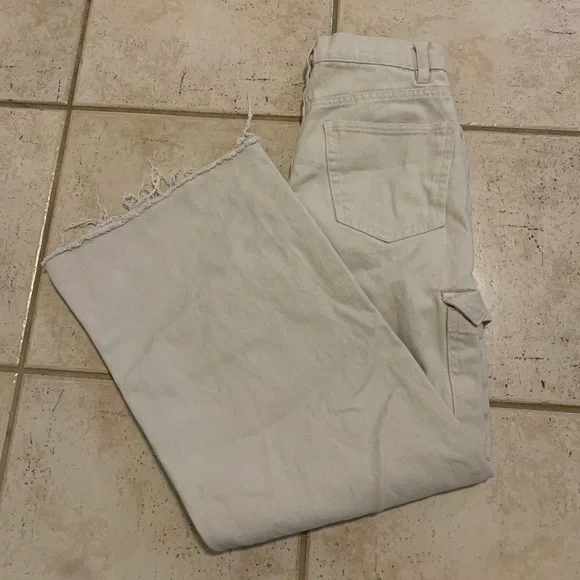 Refuge Wide Leg Cargo Pants Size Small - Picture 7 of 9